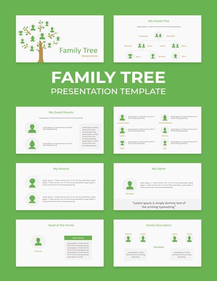 family tree powerpoint presentation