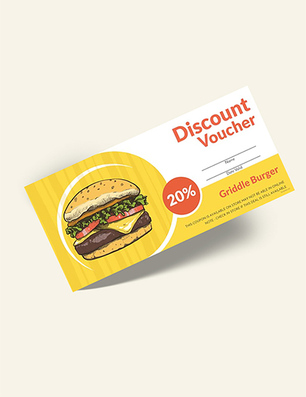 fast food discount voucher