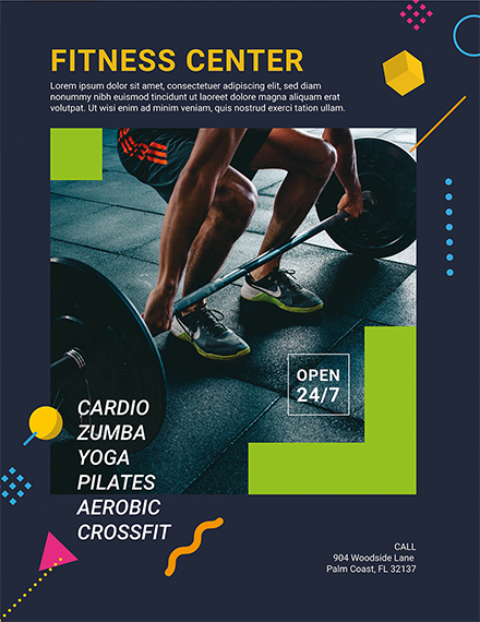 Fitness Flyer - 24+ Examples, Format, Pdf | Examples