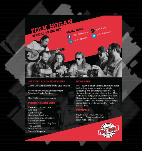 Folk Hogan Band Official Media Kit