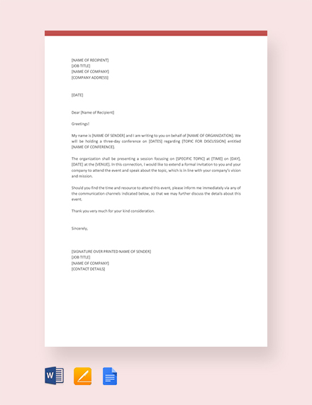Formal Letter - 14+ Examples, Format, Sample | Examples