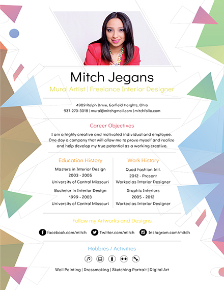 14 Creative Resume Examples Templates In Word Pages Publisher