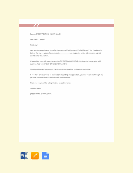 Email - 27+ Examples, Format, Pdf | Examples