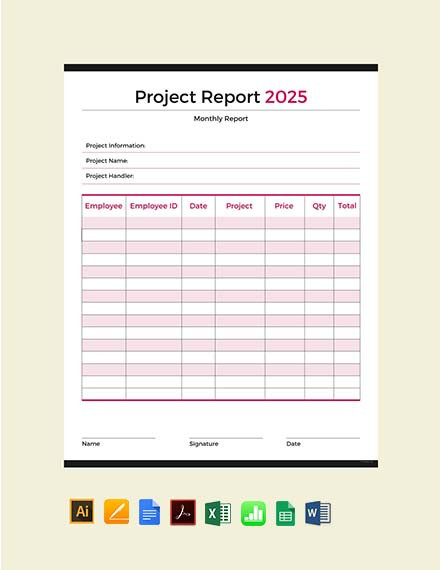 free project feasibility report template