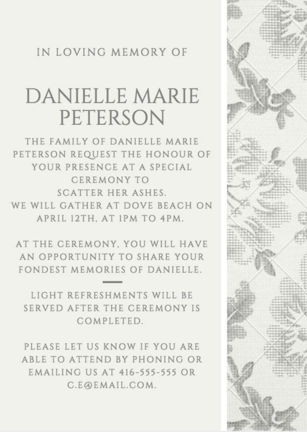 Funeral Invitation 30 Examples Format Pdf Examples