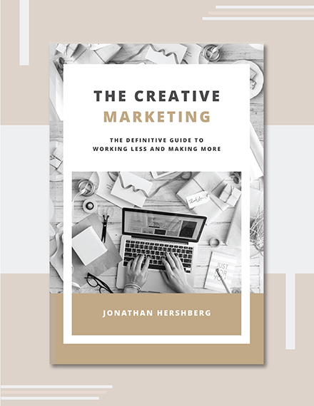 Marketing Book Cover Template