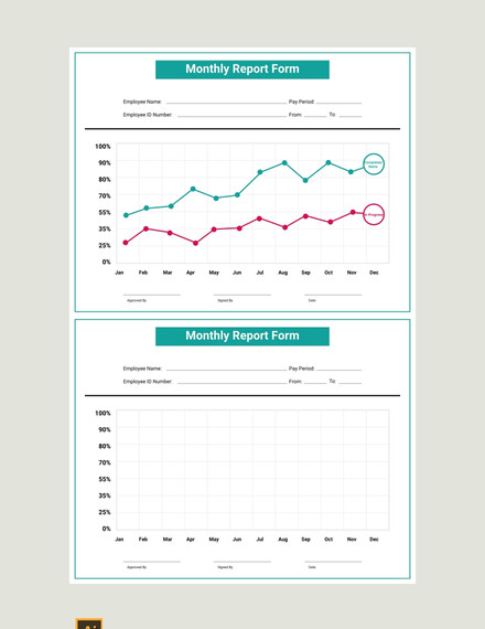 Monthly Report Template