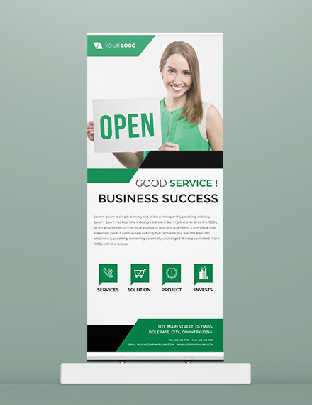 Official Roll Up Banner