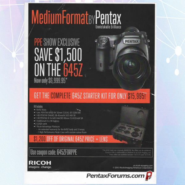 Pentax Promotional Photography Flyer