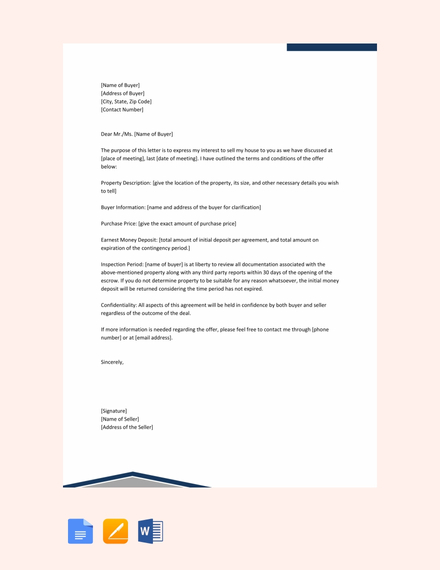 property offer letter template