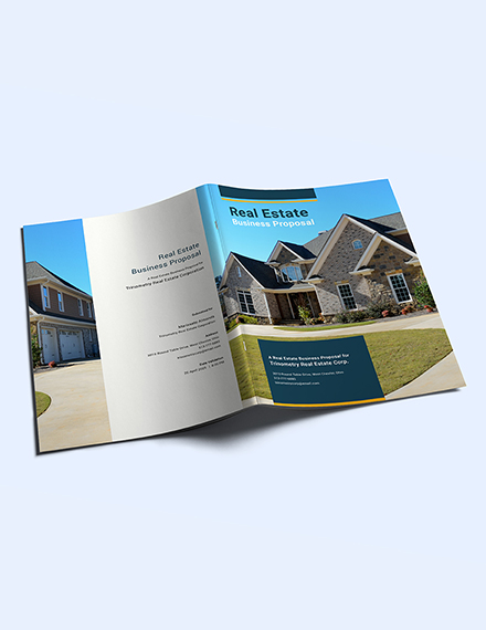 real estate business proposal template