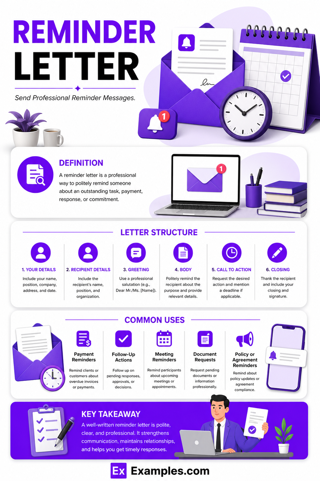 12+ Reminder Letter Examples to Download
