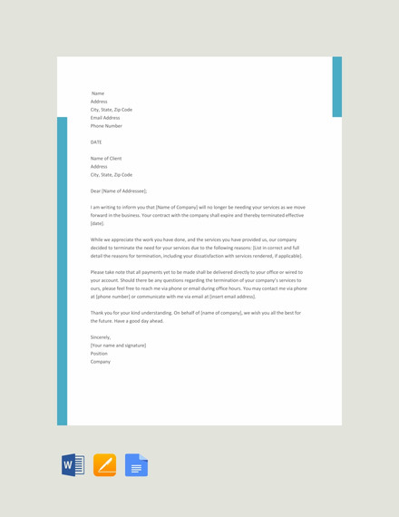 service termination letter template1