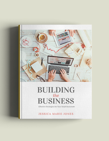 small business book cover template