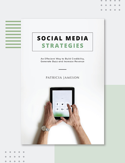 social media book cover template