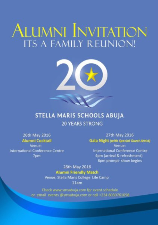 stella maris school reunion invitation1