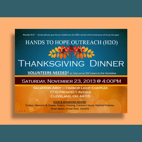 thanksgiving dinner web ad