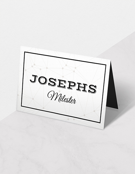 Wedding Place Card