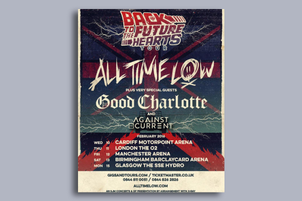 all time low tour poster