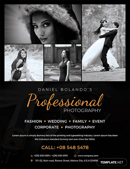 Commercial Photography Flyer