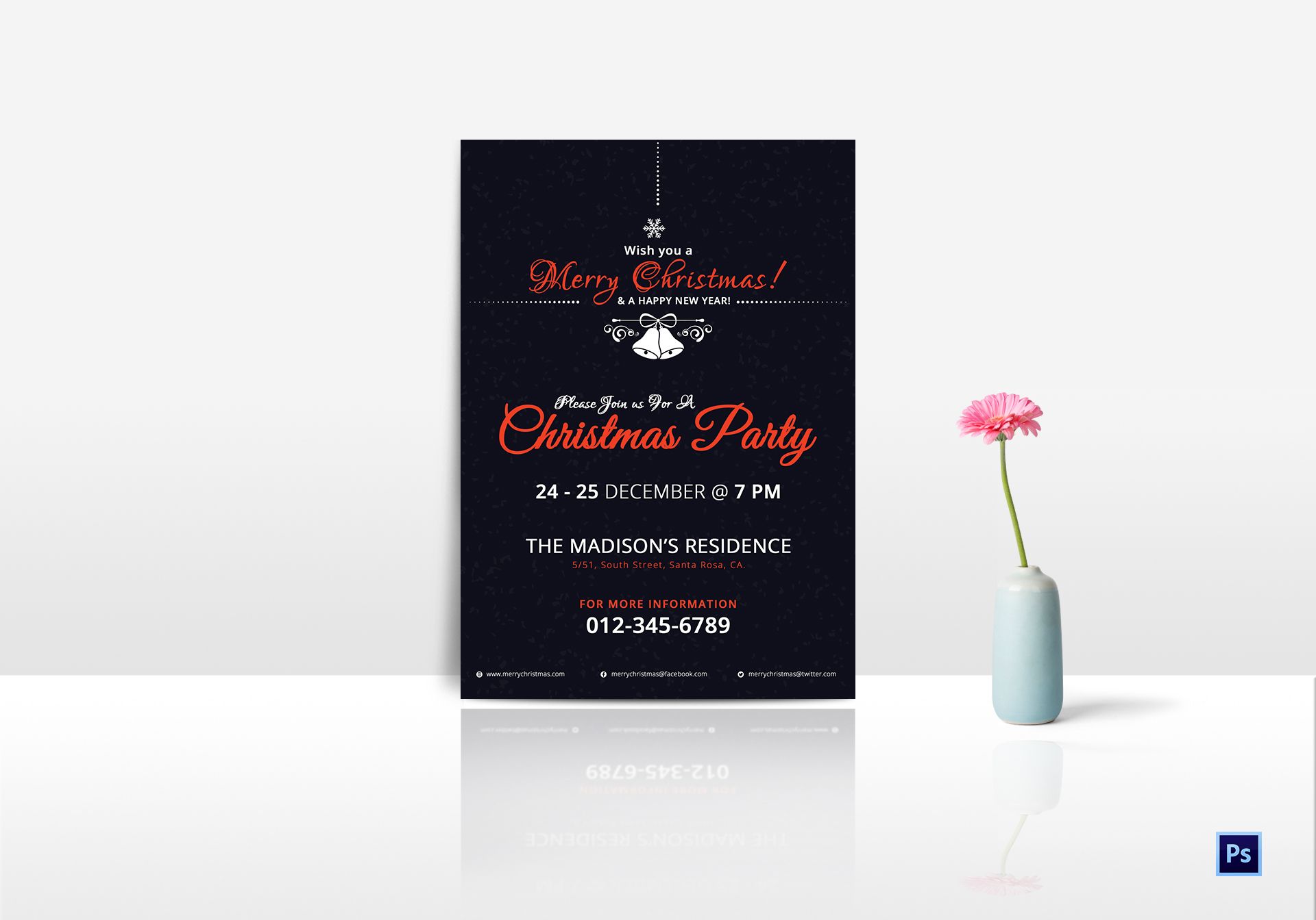 invitation for christmas party