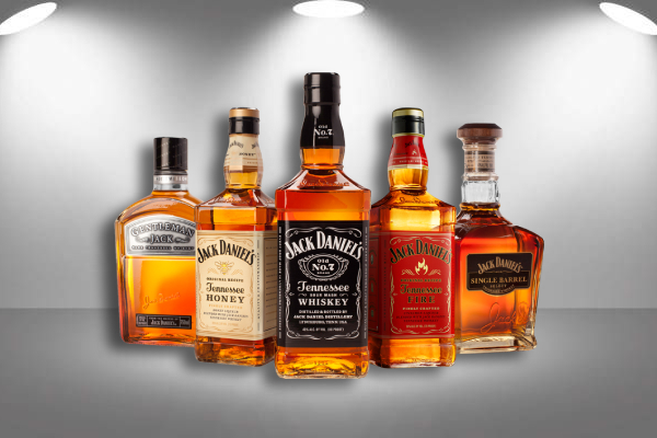 jack daniels whiskey bottle label