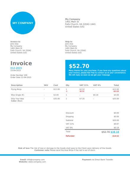 micro invoice template