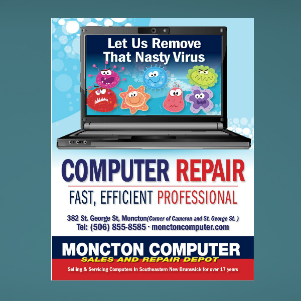 moncton computer sales and repair depot flyer