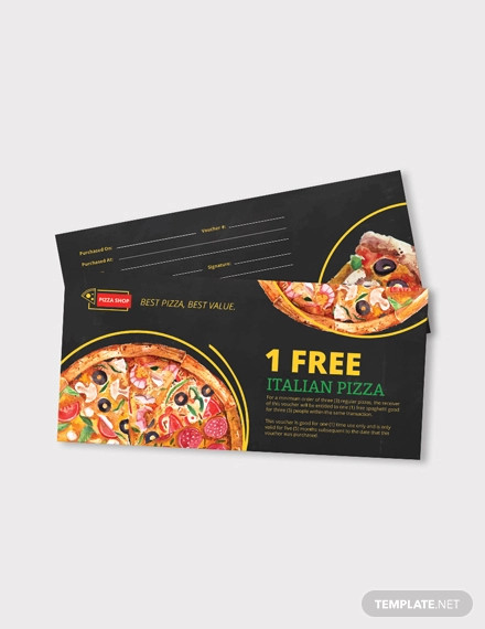 Pizza Coupon Template