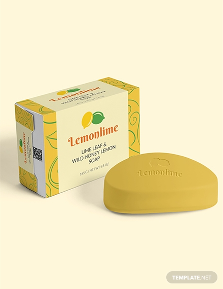soap label template1