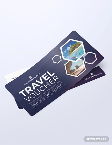 travel voucher template
