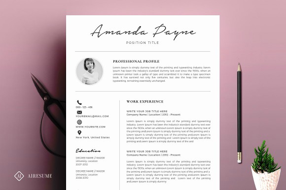 Resume in Publisher - 19+ Examples, Format, Sample | Examples