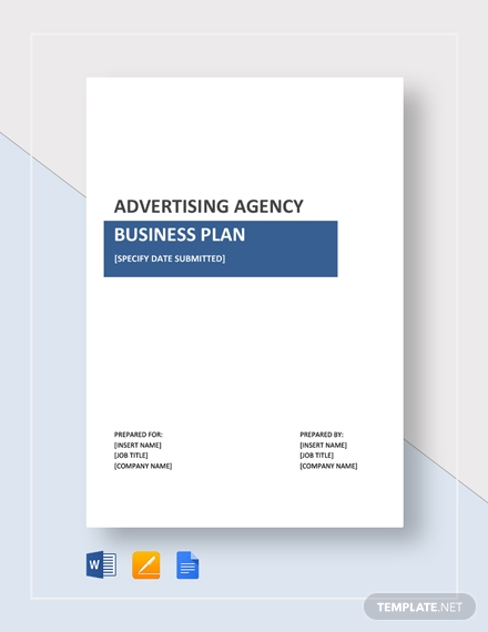 business plan for advertising agency