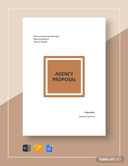 agency proposal template