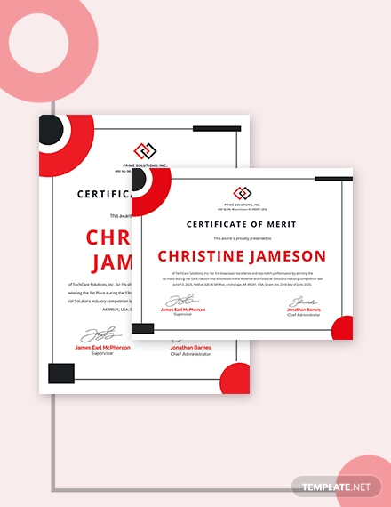 appreciation certificate template for employee
