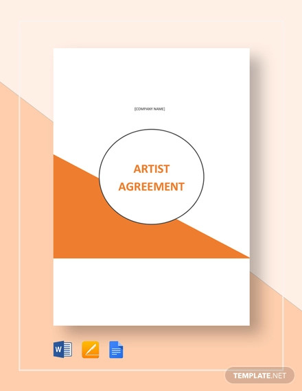 Artist Agreement Template