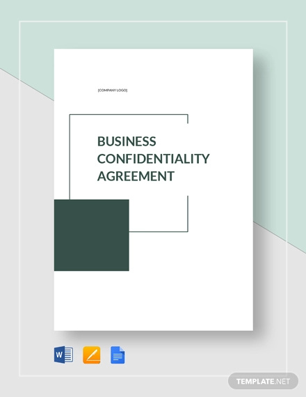 business confidentiality agreement template