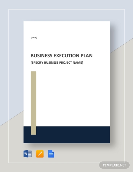 business execution plan