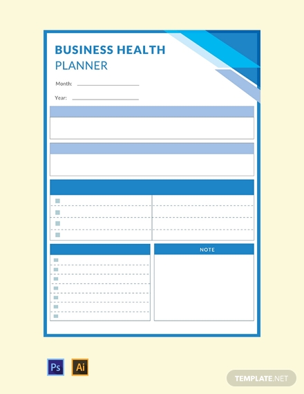 business health planner