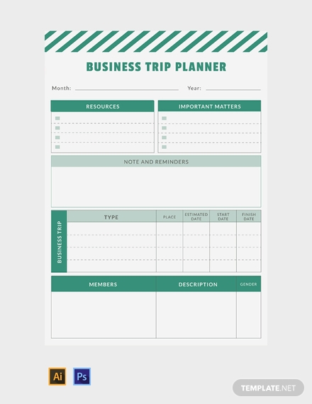 business trip planner