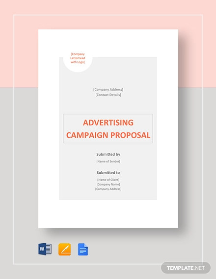 Advertising Proposal Examples