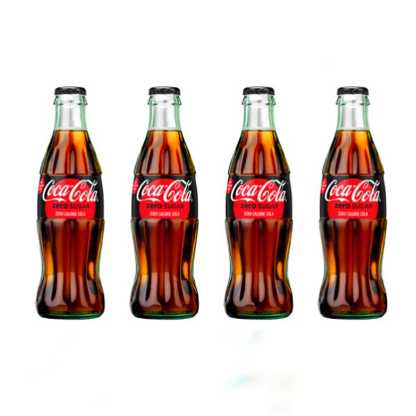 coca cola zero sugar bottle label