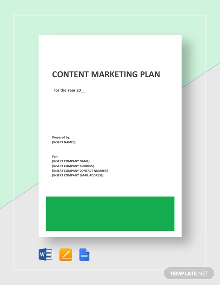 content marketing plan