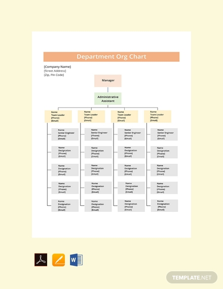 department org chart