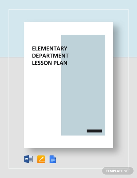 elementary lesson plan
