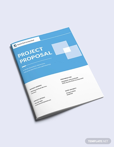 free small business proposal template