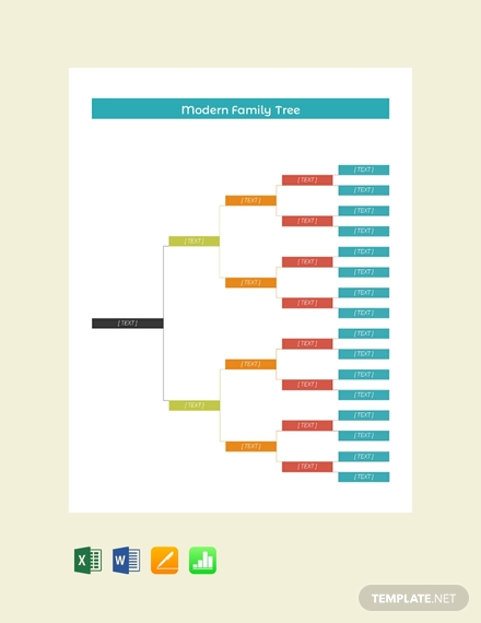 modern family tree