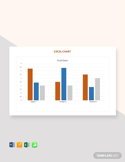 sales excel chart template