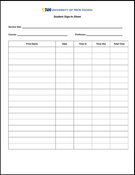 Sign-In Sheets - 19+ Examples, Format, Pdf | Examples