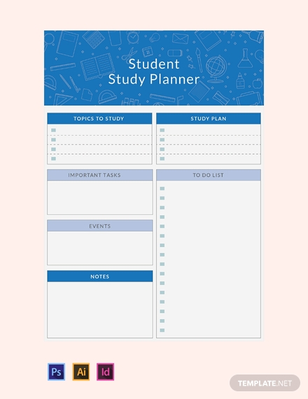 student study planner